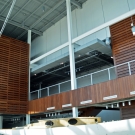 Gallery multilevel wall, Catwalk, Elevator