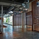 Third floor gallery and catwalk