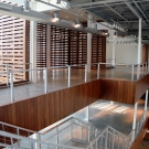 Third floor gallery and catwalk